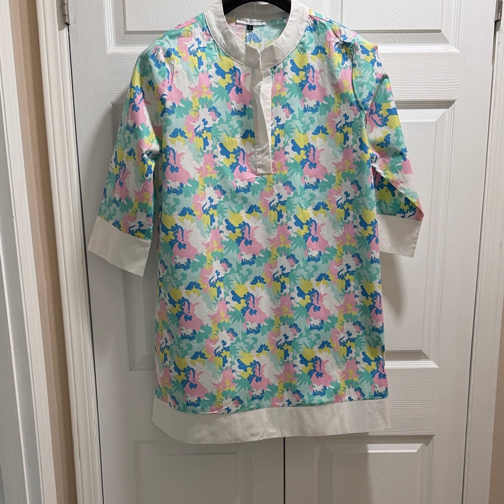 Great  Easter  Dress  Colorful Floral Midi Dress